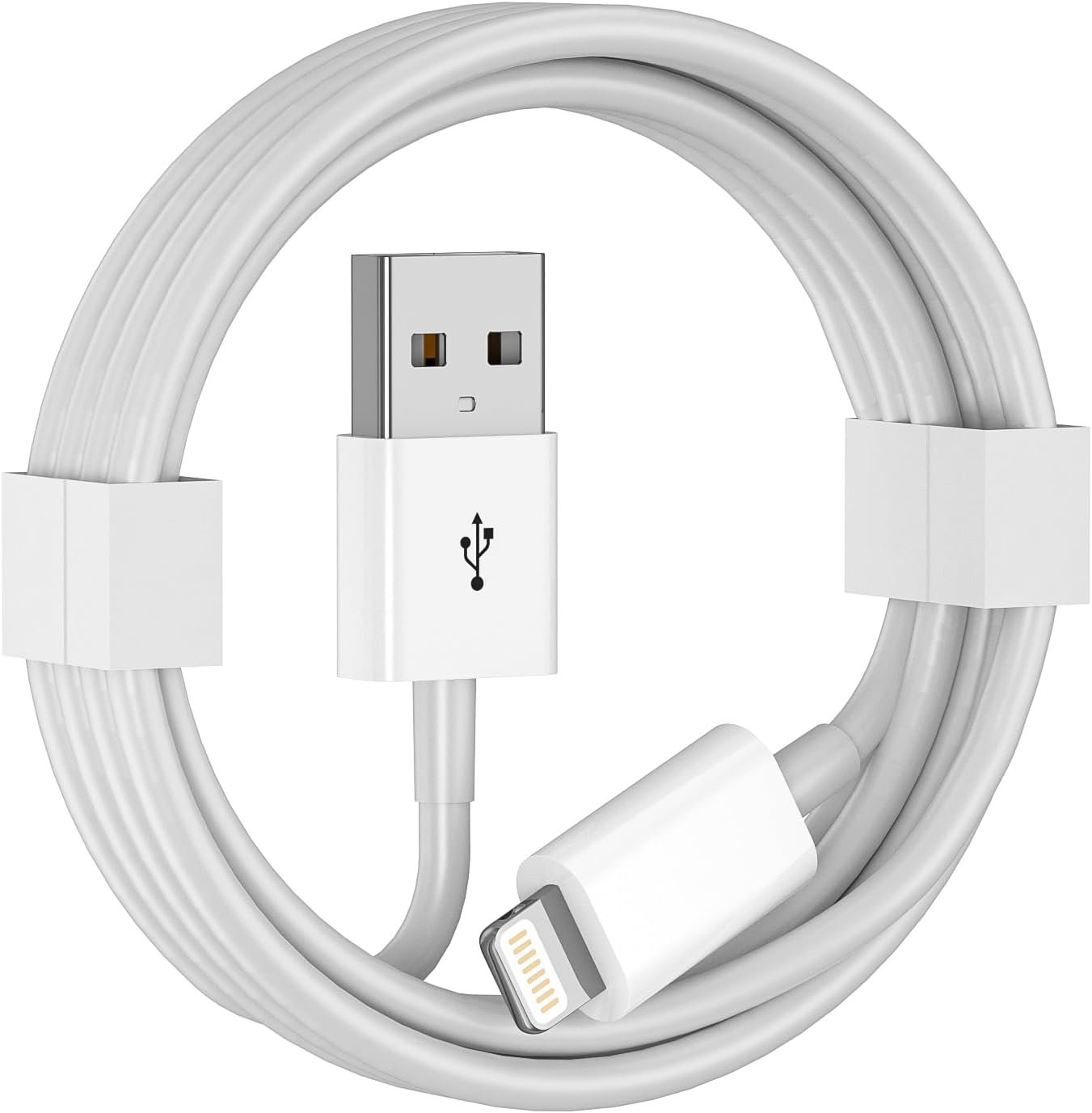 Car Cable, 3FT Car Charger Cord, USB A to Lightning Cable Compatible for iPhone 14 13 12 11 Pro Max XR XS X 8 7 6 Plus SE iPad Charging Cord
